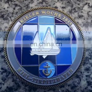 Chinese Supplier High Quality Oem Antique Coin/Navy Blue Ship Souvenir Coin thumbnail-1