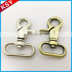 Professional Manufacturer Factory Directly Selling Small Metal Bag Snap Swivel Hook thumbnail-1