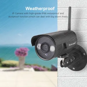 NVR Otdoor Weatherproof IP Camera Sricam 720P HD Wireless Security Camera System 4CH+4Ccameras thumbnail-4