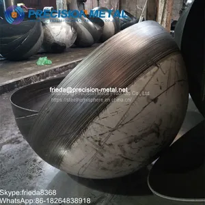 19mm to 1000mm Hollow Steel Balls Stainless Steel Hemispherical Head 500mm Hollow Steel Half Ball thumbnail-1