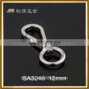 Custom Lady Tote Bag Metal Hook Buckle, Nickle Free Color Plated Swivel Hook For Handbag thumbnail-2