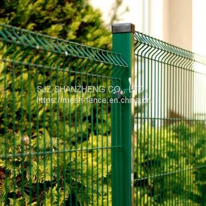 Welded Wire Mesh Fencing Rigid Panel in Europe Style thumbnail-2