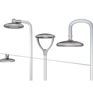 MULTI-PURPOSE SMOOTH BODY 120W TOOL-LESS STREET LIGHT FIXTURES thumbnail-1