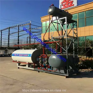 Industrial Packaged Type Oil-fired Thermal Fluid Heater/Thermal Oil Boiler for Gypsum Board Drying thumbnail-3