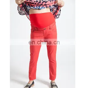 DiZNEW Wholesale Stretch Comfortable Maternity Jeans Pants for Women thumbnail-2