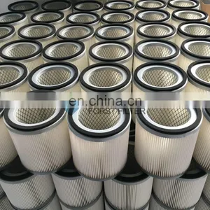 Industrial Dust Collecting Polyester Cylinder Air Filter Cartridges thumbnail-3