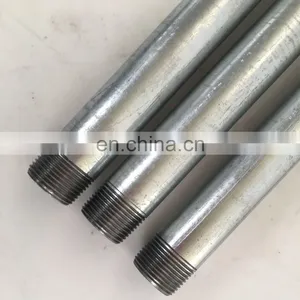 Light Weight Aluminum Conduit Nipples UL6A Pipe Fittings Supplier thumbnail-2