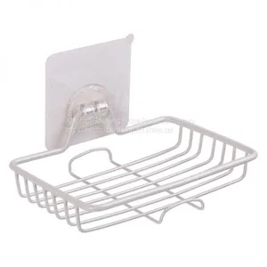 Metal Soap Basket Bathroom Soap Rack Drain Holder Wall Mounted Soap Rack thumbnail-4
