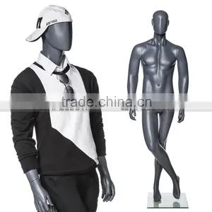 Full Body Fiber Glass Male Mannequin With Abstract Head Sale thumbnail-4