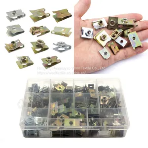 150pcs Metal Auto Body Rivet Fastener Push Clip Screw Kit Tool thumbnail-4