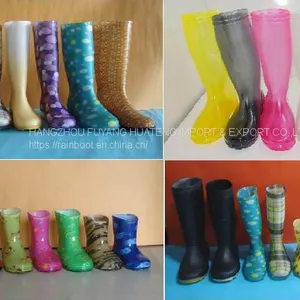 Various Children′s PVC Rain Boots, Low Price Kid Rain Boot, Transparent Rain Boot, Cheap Child PVC Rain Boots thumbnail-3