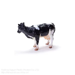 Custom Holstein Friesian Figure Pvc Holstein Cow Animal Model Toy Vivid Holstein Friesian Cow Action Figure thumbnail-2