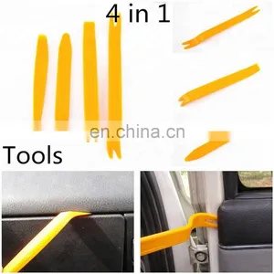 Auto Trim Clip Removal Tool Set Panel Pry Tool Set Plastic Repairing Tool 4pcs thumbnail-5