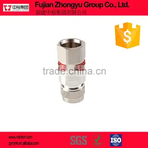 1/2 In RF Coaxial Connectors N Male Straight Connector (Plug) thumbnail-1