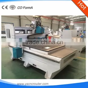 1325D-2 Multi 2 Spindles 3d Cnc Router Machine for Making Door thumbnail-2