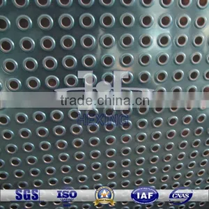 Aluminum Plate Perforated Metal Mesh Punched Round Hole thumbnail-1
