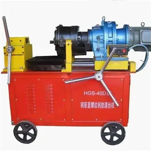 Hot Sale Construction Machinery Automatic Steel Threading Machine /Rebar Thread Rolling Machine thumbnail-5