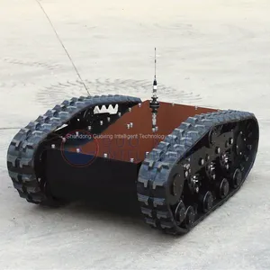 All Terrain Tracked Robot Chassis Robot Platform Tank Chassis Explosion Proof Material thumbnail-5