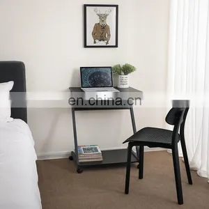 Home Office Furniture Stainless Steel Computer Desk Table Executive Modern Computer Office Desks With Drawer thumbnail-3