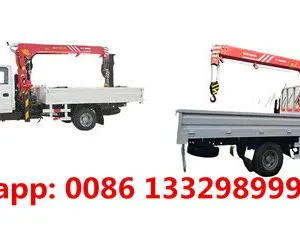 HOT SALE! ISUZU Brand Double Cabs 4*2 LHD120hp Diesel 2T Cargo Truck With Crane thumbnail-3