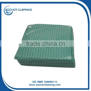 [soonerclean] Nonwoven Wave Line Printed Polyester Fabric for House Cleaning thumbnail-2