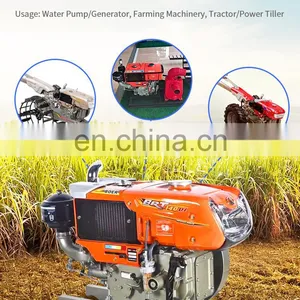 Factory Price15HP Water Cooled Single Cylinder Four Stroke Diesel Engine For Sale thumbnail-2