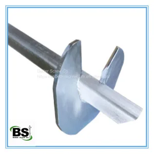 Square Bar Shaft Helical Piles Conforms to ASTM A36 Hot Rolled Plate thumbnail-4