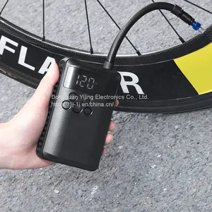 Patented Mini High Pressure Rechargeable Portable Electronic Air Compressor for Bicycle Ball Motorcycle Electric Bike Pump thumbnail-1