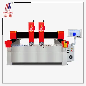3 Axis 3D Stone Marble Granite Tombstone Sculpture Engraving Carving CNC Router Machine thumbnail-4