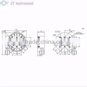 Manual Rotation Stage, Manual Rotary Stage, Rotary Translation Stage, Manual Rotation Table/ 100mm thumbnail-2