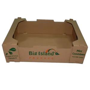 OEM Recyclable Coated Paper 1kg Orange Fruit Box for Export Shipping thumbnail-5