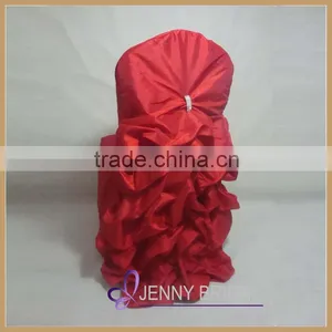 C001R Made-in-China Good Quality Satin Wholesale Wedding Chair Covers for Sale thumbnail-1