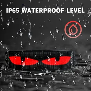 96*16 Car Windshield LED Screen Diy Indicator Light Devil Eyes App Control for Truck Animated Decorative Electronic thumbnail-4