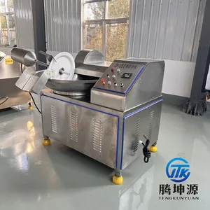 High Speed Bowl Cutter Meat Emulsifier for Pet Fresh Food, Vegetable & Meat Paste Cutting Machine thumbnail-4