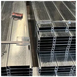 Building Materials for House Construction no Casting Metal Deck for Concrete Galvanized Steel Decking Sheet thumbnail-3