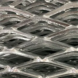 Flattened Expanded Metal Mesh for Curtain Walls 20m Max Length thumbnail-4