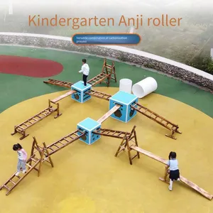 Xinshengmei Kindergarten Roller, Outdoor Interactive Sensory Integration Training Equipment, Foot-balance Toy thumbnail-3