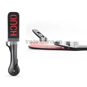 2016 Sexy Joyful Adults Toys , Female Slave Whips and Leather Spanking Classic Sex Leather Paddles for Wowan thumbnail-4