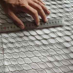 Stainless Steel Wire Rope Suspension Bridge; Stainless Steel Rope Protective Netting; Zoo Cage Wire Mesh thumbnail-5