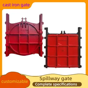 Heavy Duty Bidirectional Water Retaining Sluice Gate Custom Cast Iron Gate for Farmland Irrigation and Drainage Project thumbnail-1