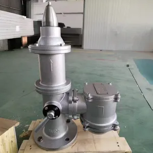 GB/T19699 Marine High Velocity Pressure Vacuum Valve Cast Steel With Gas Freeing Cover thumbnail-4