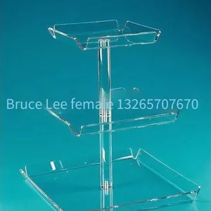 Acrylic Display Stand, Acrylic Cake Stand, Acrylic Cake Display Stand, Small Acrylic Display Stand thumbnail-2
