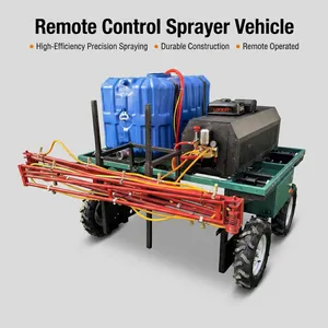 Industrial Remote Operated Field Sprayer Long Range Agricultural Pesticide Vehicle thumbnail-4