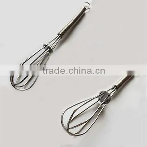 New 2015 Creative Stainless Steel Spring Whisk Mini Egg Whisk for Mixing, Blending and Beating thumbnail-1