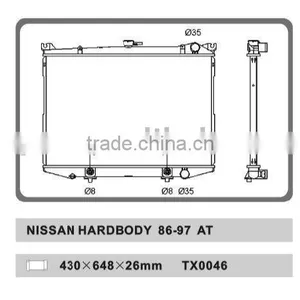 Auto Radiator for NISSAN HARDBODY 86-97 AT thumbnail-1