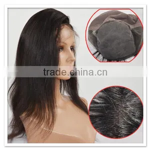 Top Quality New Fashion in Stock India Human Hair Full Lace Wig thumbnail-2