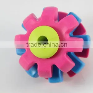 Pet Products Thermoplastic Rubber Three-gear Pet Cat Dog Chews Toy thumbnail-2
