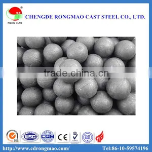 High Hardness and Impact Toughness Medium Chrome 80mm Grinding Steel Ball thumbnail-3