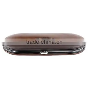 Oval Case With Stainless Steel Nail Clippers Manicure Pedicure Tools thumbnail-2
