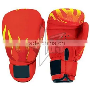 Hot Sell Pro PU Boxing Gloves Fighting Gloves thumbnail-1